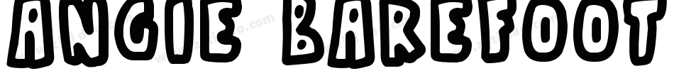 Angie BareFoot字体转换